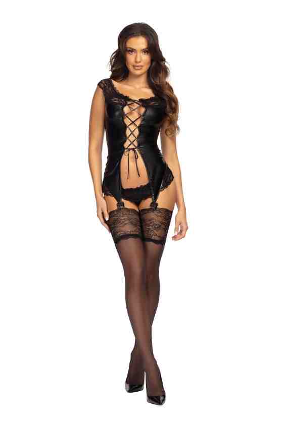 CATSUIT CR-4036 PRETO